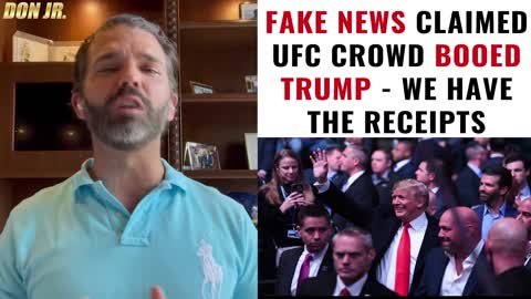 Fake News Claimed UFC Crowd Booed Trump - We Have the Receipts