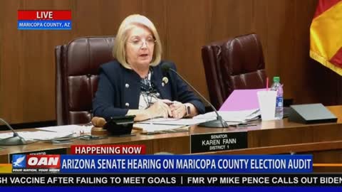 Full Arizona Senate Hearing On Maricopa County Election Audit