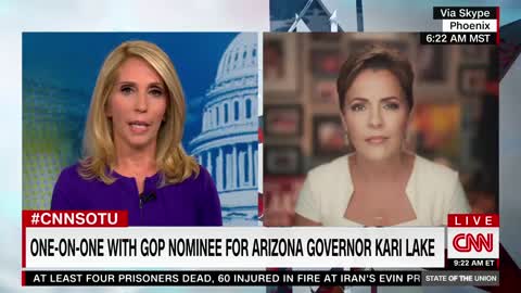 CNN's Dana Bash 🤡 to Kari Lake 🇺🇸: "Are you Undermining Faith in Elections"
