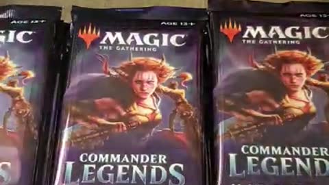 Cracking Packs 005 - Commander Legwnds Magic the Gathering Booster Box Game