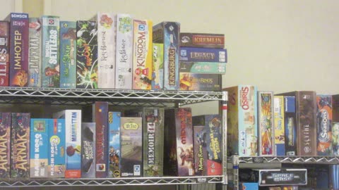 The Total Confusion Gaming Convention Open Game Library Before Day one