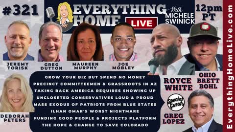321: ROYCE WHITE, JOE MOBLEY, Take Back America, Patriots Stand Up, Speak Up, Show Up + Much More | 8 Amazing Guests!