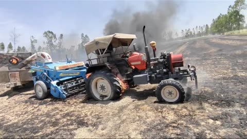Tractor fire