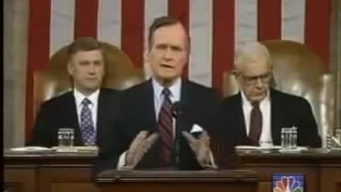 George Bush stariji Govor uživo o novom svjetskom poretku 11. septembra 1991