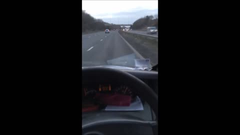 Man hilariously narrates how to properly drive on the highway