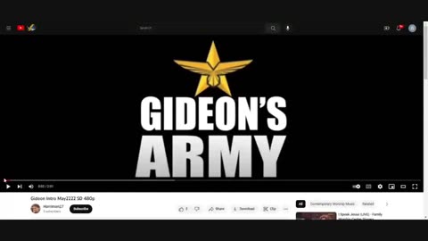 GIDEONS ARMY 5/21/23 @ 1030 AM EST WITH BILLY FALCON