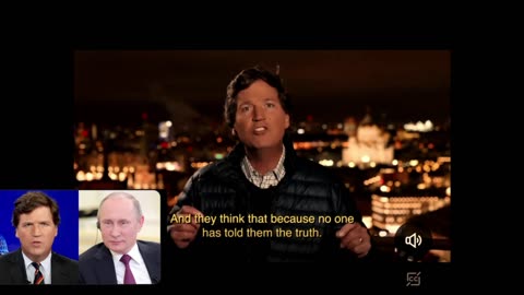 Interview of the Century Tucker and Putin