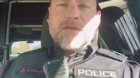 police man canada warning