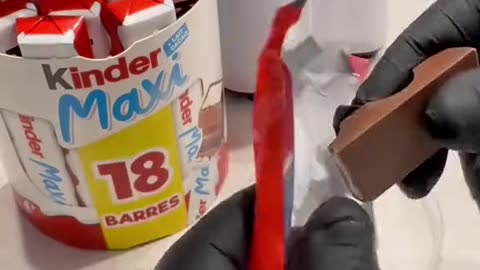 Kinder chocolate full of morgellons and graphene oxide