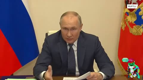 VLADIMIR PUTIN, calls out the great reset. While forcing the globalists to pay in rubles