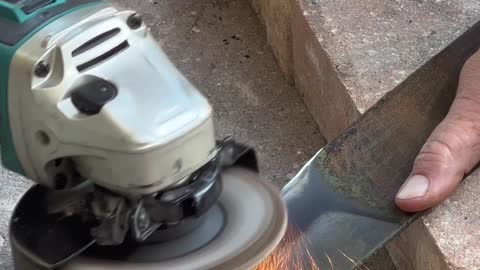 EASY WAY to Sharpen Lawn Mower Blades RAZOR Sharp