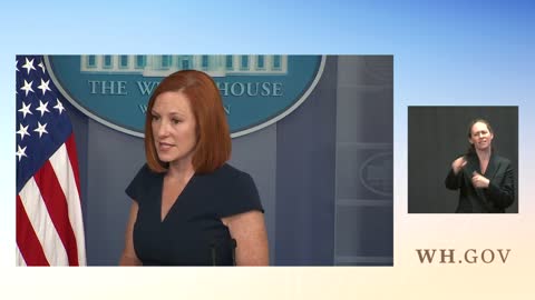 Daily Propaganda With Jen Psaki (July 22, 2021)