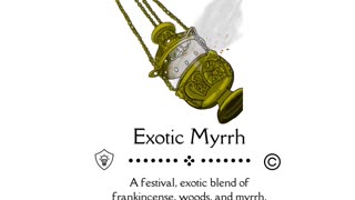 Exotic Myrrh - Luxury Candle Scent - Dubai