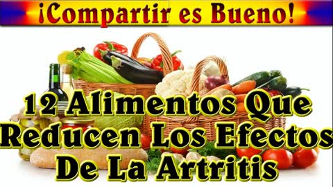 12 Alimentos Que Reducen Los Efectos De La Artritis.