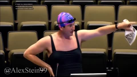 Man impersonates trans swimmer at city council meeting, wins internet