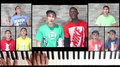 One man aca-piano cover of Furious 7's 'See You Again'