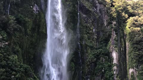 Getting way too close to a waterfall