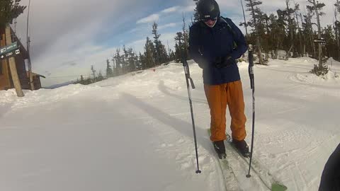 More Skiing at Red Lodge, MT Jan 8 23