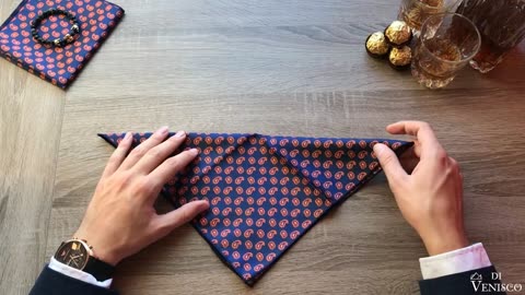 The Elegant Pyramid - How to Fold a Pocket Square ❤️ #rumblevideo