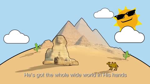 Sing Hosanna - He’s Got The Whole World In His Hands | Bible Songs for Kids