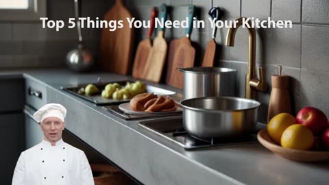 Top 5 Things You Need in Your Kitchen