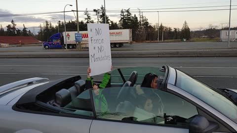 Surrey Truck Crossing Feb 7