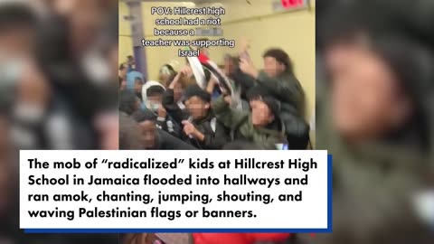 HIGH SCHOOL HORROR! Jewish Teacher Hides in Office as Pro-Palestinian Student Mob Riots [WATCH]