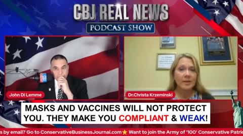 Dr. Christa UNLEASHES about Masks and Vax Crap!...