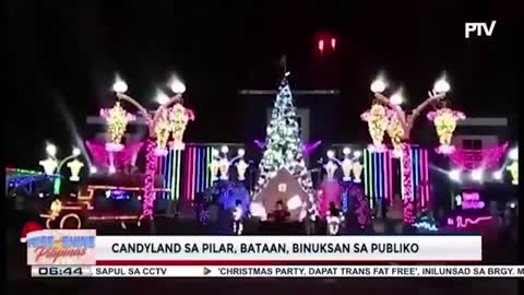 Candyland sa Pilar, Bataan, binuksan sa publiko