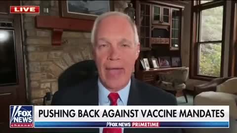 Senator Ron Johnson - no FDA approved vaccine in the US