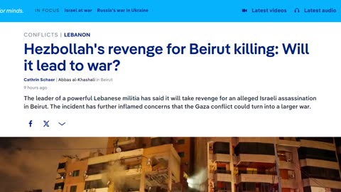Hezbollah's Leader - Revenge for Beirut Killing - RED LINE crossed by Israel - Immediate Response
