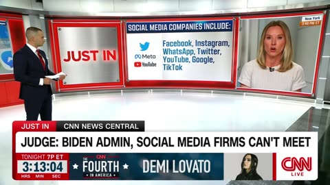CNN | Federal Judge: Government Must Cease Communications w/Social Media Due to CV19 Misinformation