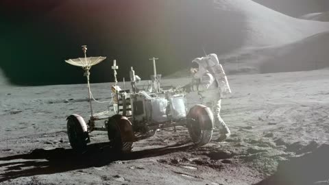 Apollo 15: "Never Been on a Ride like this Before" Ride on moon