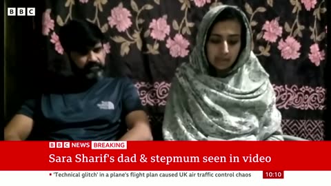 Sara Sharif dad and stepmum release video statement - BBC News