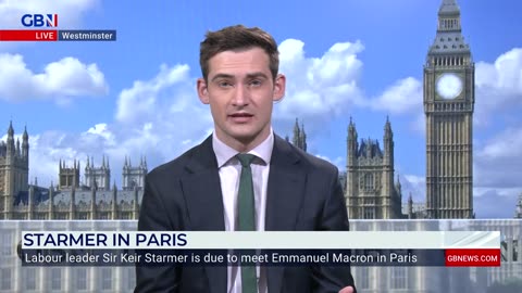 Labour leader Sir Keir Stammer in paris