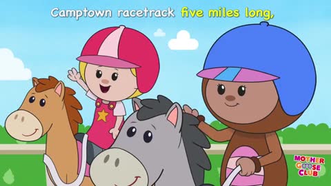 Camptown Races - Mother Goose Club Rhymes for Kids_Cut