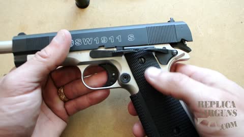 Umarex SW1911 S 9mm P.A.K. Blank Gun Full Review