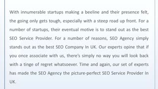 Steps To Follow To Be The Go-To SEO Service Provider In UK