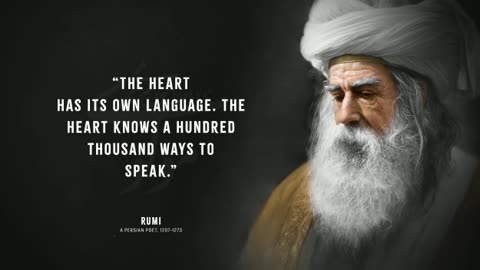 Rumi's Quotes which are better Known in Youth to Not to Regret in Old Age