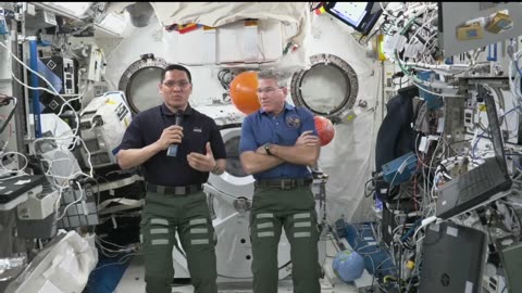 Expedition 69 Space Station Crew Answers Kingfisher, Oklahoma, Student Questions Aug 14, 2023