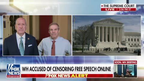 Chairman Jordan Discusses SCOTUS Arguments on Censorship