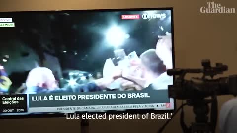 'I'm going to cry': euphoria on Brazil’s streets as Lula wins