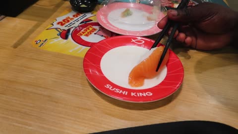"Savor INCREDIBLE Japanese Sushi on Conveyor Belt at Malaysian Mall in Kuala Lumpur"