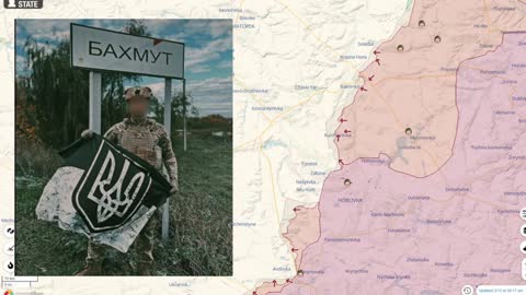 Day 282 Ukrainian Map