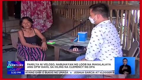 Pamilya ni Mary Jane Veloso, nabuhayan ng loob dahil sa hiling naclemency ng DFA