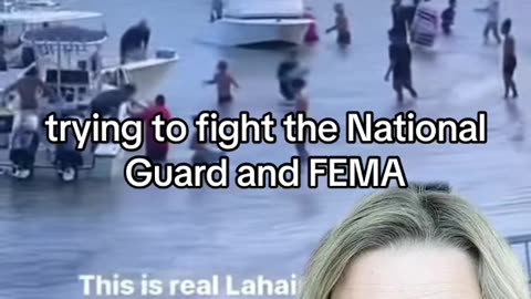 Ragazza TikToker afferma FEMA e Croce Rossa sono impedimento per Hawaiani