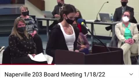 Girl Wrecks Naperville School Board Sarcastically!