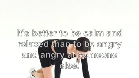 Avoid strengthening exercises and try to keep them in a calm state. It's better to be calm and ...