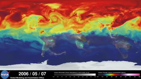 NASA Chronicles: Mapping a Year of Earth's Breath - CO2 Journey