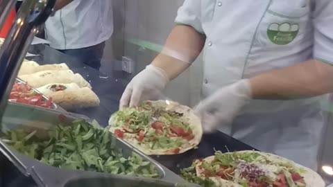 Falafel sandwich in Istanbul